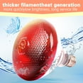 thumbnail image 5 of QHUDLV Livestock Poultry Heat Lamp Bulb Infrared Heating Light for Farm Pets, 5 of 9
