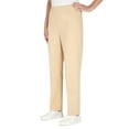 thumbnail image 4 of Alfred Dunner Womens Petite  Super Stretch Mid- Rise Average Length Pant, 4 of 7