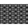 thumbnail image 1 of Ahgly Company Machine Washable Indoor Rectangle Transitional Night Black Area Rugs, 8' x 10', 1 of 7