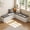 White, variant on NIUEJOI L-Shaped Storage Bench with Cushion, Farmhouse Corner Breakfast Nook Bench for Dining Room, Entryway, Natural