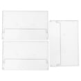 thumbnail image 2 of Miangastore 3 Pcs Support de Cassette Transparent Matériau Durable ABS pour Rangement Ajustement Sécurisé Résistant aux Rayures, 2 of 9