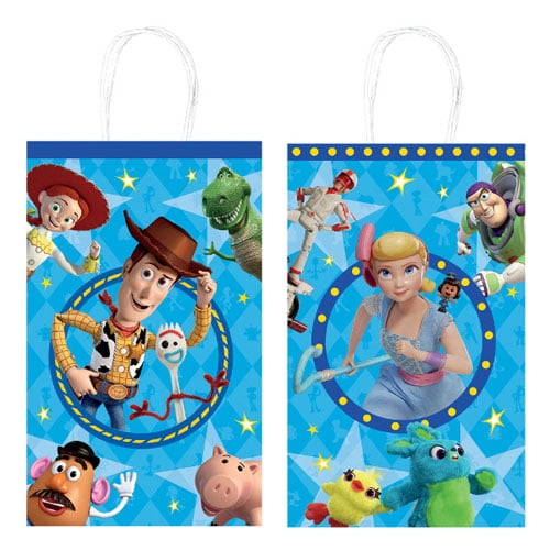 Disney Toy Story 4 Birthday Party Supplies Pack of 6 Party Loot  Goody Bags 
