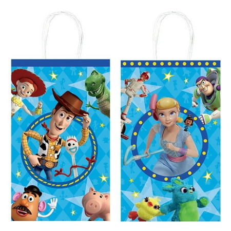 Toy Story 4 Kraft Paper Favor Bags (8ct)