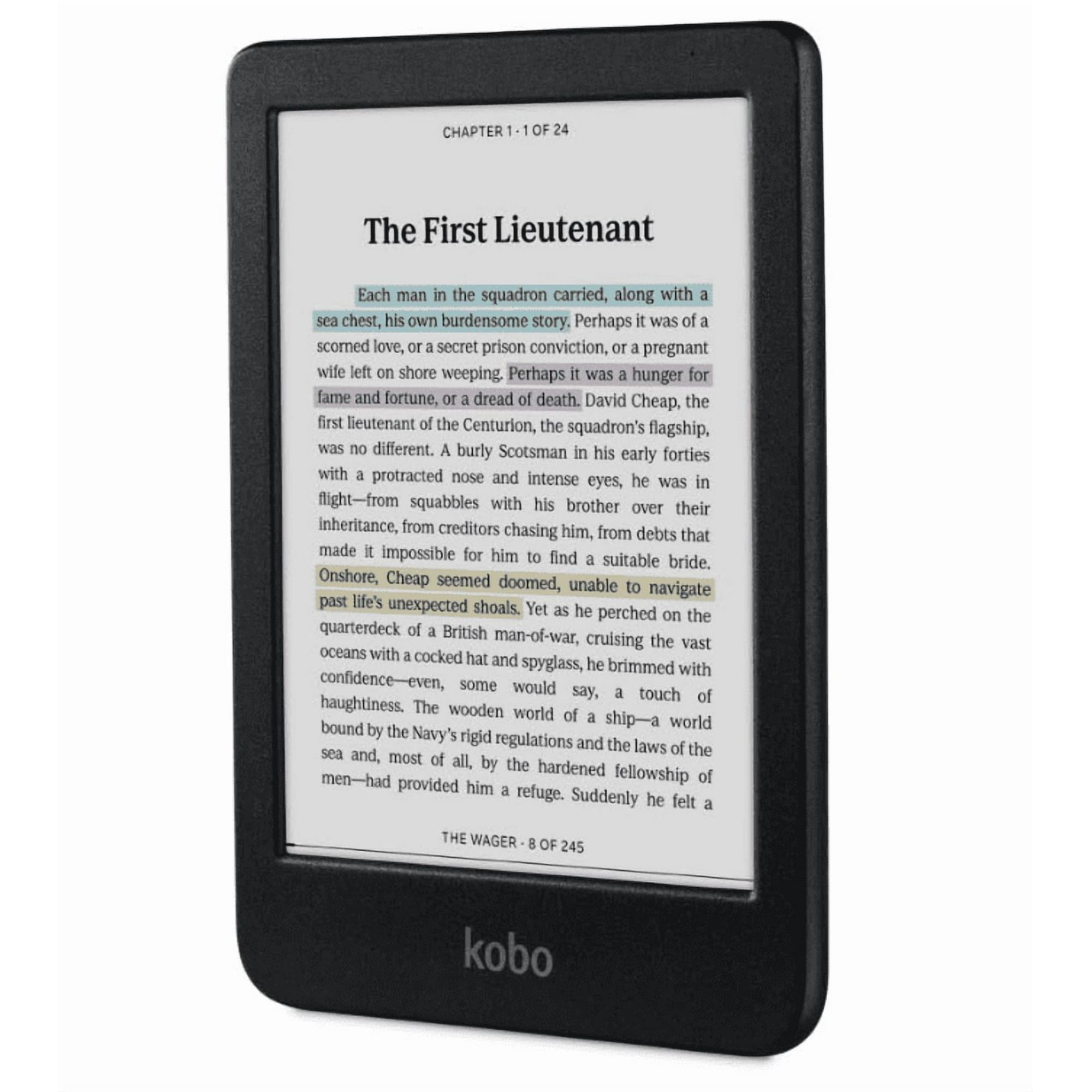 KOBO CLARA BLACK, Rakuten Kobo Clara Colour e-book reader