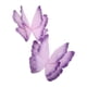 thumbnail image 1 of 2 piezas decoraciones artificiales de mariposa suministros de mariposa artificial para fiestas creativas decorativas para la casa de la casa de la boda violeta, 1 of 8