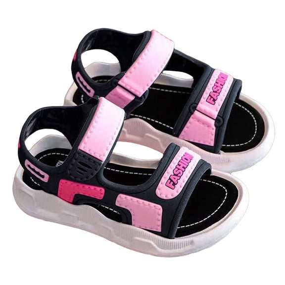 IUJSOY Boys Girls Sandals Open Toe Summer Outdoor Child Sport Sandals Lightweight Athletic Shoes