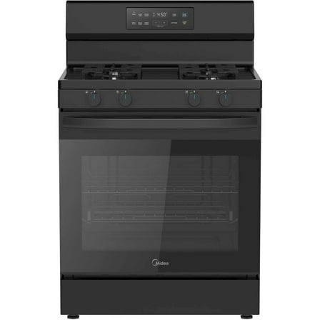 MIDEA 30" Gas Range with Steam Clean