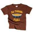 thumbnail image 2 of Spunky Stork Thankful Thanksgiving Casserole Boys Girls Toddler Kids Organic T Shirt, 2 of 3