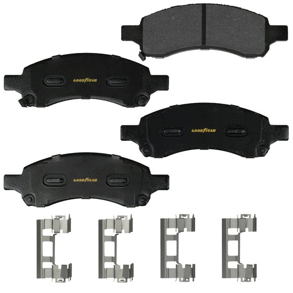 Goodyear Brakes GYD1169A Automotive Carbon Ceramic Truck/SUV Front Brake Pads