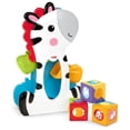 thumbnail image 1 of Figura bloques de actividades aprendizaje para bebe colorido entretenido Fisher cebra, torre, bebe, 1 of 4