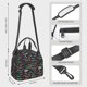 thumbnail image 2 of Disketp Hand Drawn Colorful Fishes Lonchera Térmica para Mujer y Hombre, Bolsa de Almuerzo Reutilizable e Impermeable para Trabajo, Viajes y Picnic, 2 of 7