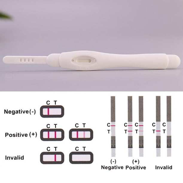 Embarazo femenino Tira de prueba rapida Productos para adultos Herramienta de diagnostico de embarazo temprano Likrtyny cuidado belleza Bodega Aurrera en linea