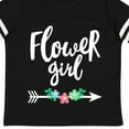 thumbnail image 4 of Inktastic Flower Girl with Arrow and Flowers Girls Toddler T-Shirt, 4 of 5