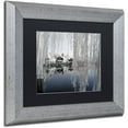 thumbnail image 2 of Trademark Fine Art "Blue Lake" Canvas Art by Philippe Hugonnard, Black Matte, Silver Frame, 2 of 4