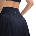 thumbnail image 6 of YITTY Active Women's Pleated Tennis Skirt with Built-in Short, Athleisure, 4-Way-Stretch, Deep Navy, 2X, 6 of 7