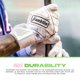 thumbnail image 3 of Guantes de bateo Franklin Sports MLB Powerstrap con puño largo, 3 of 8