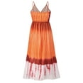 thumbnail image 6 of PALACLOTH Women's Tie-dye Spaghetti Strap High Rise Fit & Flare Ankle-Length Maxi Summer Dress, 6 of 6