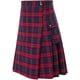 thumbnail image 4 of Vestido de fiesta para hombre, falda plisada de cuadros en color contrastante para hombre BK0143, 4 of 5