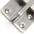 thumbnail image 5 of Stainless Steel Flip Latch for Window Cabinet Drawer, Rustproof Sliding Barn Door Lock with Dual Protection, High Strength - Suitable for Wooden Doors, Metal Doors, and More, 5 of 5