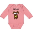 thumbnail image 3 of Inktastic Clearly Up To Something-long haired dachshund Boys or Girls Long Sleeve Baby Bodysuit, 3 of 5