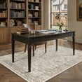 thumbnail image 4 of BERTHMEER 5'x7' Area Rugs for Living Room Bedroom Kitchen Rugs Non Slip Washable Brown Vintage Oriental Dorm Office Dining Room Distressed Throw Rugs, 4 of 7