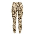 thumbnail image 6 of Renewold Light Brown Leopard Print Yoga Leggings for Women Yoga Pants with Pockets Athletic Tights Soft Basic Pants Casual Active Yoga Leggings for Workout Sports Disco Party, L, 6 of 8