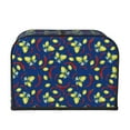 thumbnail image 2 of Pofeuu Lemons And Chili Print Toaster Cover 4 Slice, Bread Dust Cover & Fingerprint Protection, Kitchen Small Appliance Covers(Toaster Cover), 2 of 7