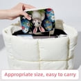 thumbnail image 6 of Easter Velvet Portable Travel Organizer with Removable Compartment - Gift, Earring Organizer, Storage Box, and Bracelet Holder, 6 of 7