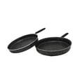 thumbnail image 3 of Sartén Westinghouse Antiadherente Para Tortilla Española de Mármol Negro 28cm WCFP0009T28MBB, 3 of 7