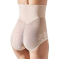 thumbnail image 3 of Women's Janira 31529 Secrets Lace High Waist Firm Control Shaping Brief (Dune L), 3 of 3