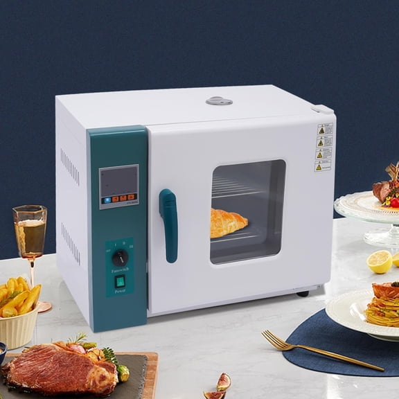 1000W Electric Blast Drying Oven, 110V 2-Tier Industrial Digital Lab Convection Oven Intelligent Temperature Control for Drying, Baking, Wax Melting, Heat Treatment