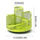thumbnail image 3 of Xihbxyly Organizador de Bolígrafos Giratorio de 360°, 3 Compartimentos, Elegante Diseño Hueco, Ahorra Espacio En El Escritorio, Accesorio Multiusos para Uso En La Oficina o El Hogar, 10 X 10 Cm., 3 of 5