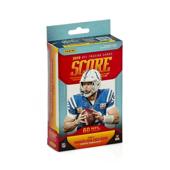 2019 Panini Score NFL Trading Cards Hanger Box