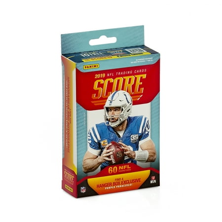 2019 Panini Score NFL Trading Cards Hanger Box- 60 NFL Football Collectible Cards | 4 Exclusive (Best Offense In Nfl 2019)