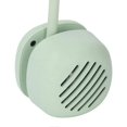 thumbnail image 3 of Enceinte Bluetooth suspendue au cou, sans fil, portable, légère, avec lumière LED, idéale pour l'extérieur, verte, 3 of 4