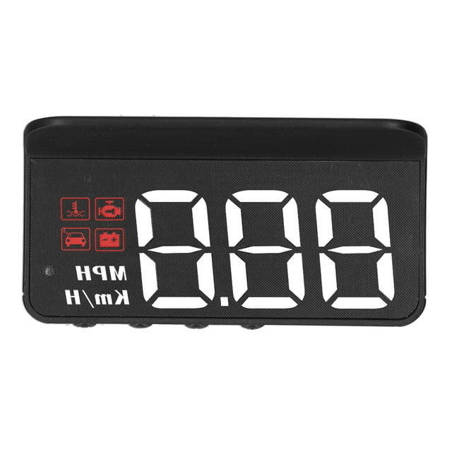 Head Up Display, Windshield Hud Head Up Display Adaptive Light Sensing Function Fault Alarm For Cars For Obd2 Agreement Gasoline Vehicles