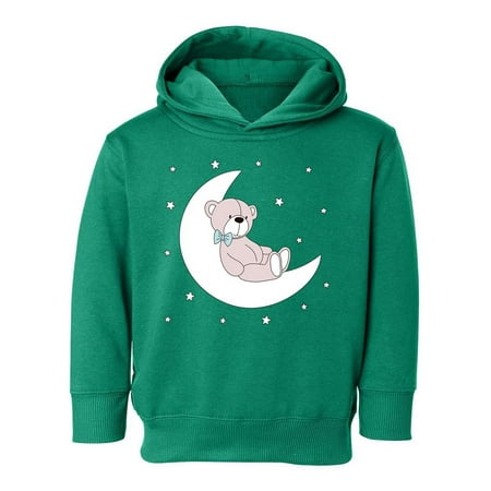 

Cute Teddy Bear On The Moon Hoodie Toddler -Image by Shutterstock 4 Toddler