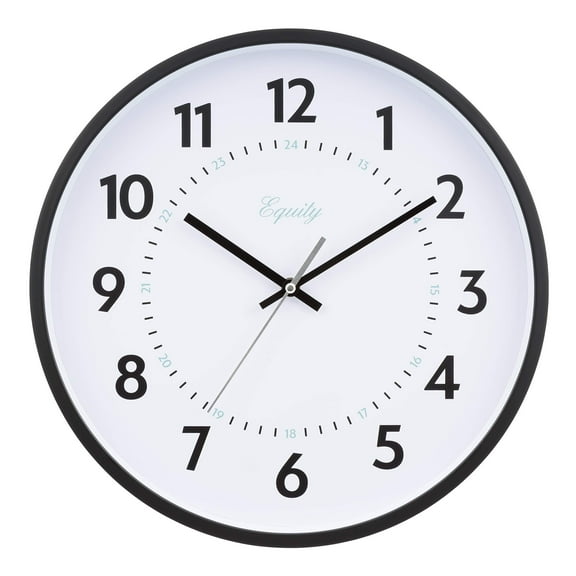 Equity 25509 14 Inch Basics Commercial Quartz Wall Clock
