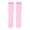 Pink, variant on Women's Sheer Mesh Fishnet Knee-High Socks with Ruffled Lace Polka Dot Stockings (1 Pair)