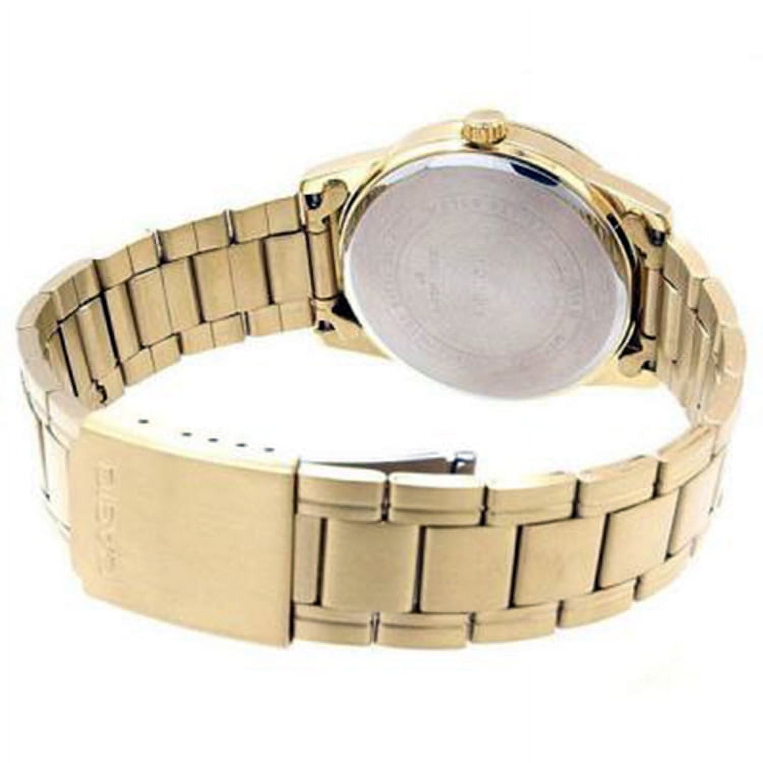 Casio Men's MTPV001G-9B Gold Stainless Steel Metal Quartz Fashion Analog Watch