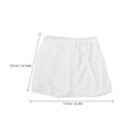 thumbnail image 2 of WRITWAA 1Set Mens Wrap Around Towel White Microfiber Prevent Exposure for Swimming Pool, 2 of 8
