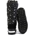 thumbnail image 4 of ZECATL Bottes d'Hiver Imperméables pour Femmes, Doublées de Fourrure, Bottes de Neige Givrées, 4 of 8