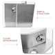 thumbnail image 3 of OUNONA Soporte Abierto Para Barra De Closet Acero Inoxidable Con Resistente, 3 of 6