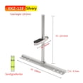 thumbnail image 1 of XKZ13F Aluminium Graphics Card Holder Fixed Fan Position Anti Deformation Adjustable Video Card Bracket 13F-SR, 1 of 6