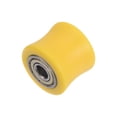 thumbnail image 3 of Unique Bargains 8mm Chain Roller Pulley Tensioner Wheel Guide Concave Type for Bike Sliding Door Yellow, 3 of 6