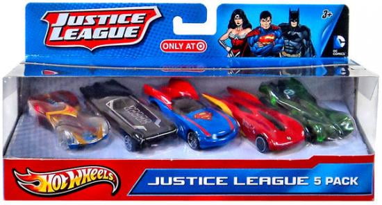 hot wheels justice league cars