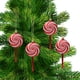 thumbnail image 1 of 4 adornos colgantes para de Navidad, adorno de de Navidad, decoración de dulces para sala de estar, cumpleaños, recuerdos de fiesta Rojo L Hugo Colgante de árbol, 1 of 10