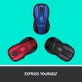 thumbnail image 3 of Logitech M510 Wirelress Mouse, Red, 3 of 13