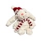 thumbnail image 5 of Llavero de peluche de conejito, regalo de cumpleaños, decorativo, de moda, bonito llavero, muñeco de peluche Raya roja blanca, 5 of 7