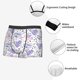 thumbnail image 3 of Fotbe Lavender Flowers Calzoncillos Tipo Boxer con Bolsa de Soporte Total para Hombre, X-Temp Fresco, Transpirable y de Secado Rápido-Large, 3 of 5